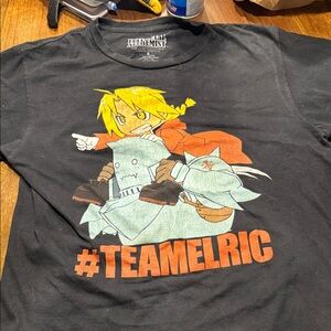 Ripple Junction Black Team Elric Kids Tee